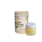 Gelée Royale française GRF, le pot de 10g, boite en tilleul