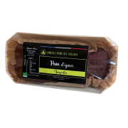 Pain d'épices BIO 210g miel et gingembre, l'unité