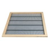 Grille reine métal encadrée Dadant 10