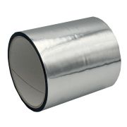 Adhésif métalisé "ALU" brillant 100mmx25ML, le rouleau