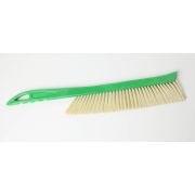 Brosse abeille double en plastique, poils nylon