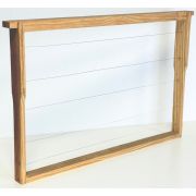 Cadre de corps Dadant "Sud-Ouest" HOFFMAN en pin PREMIUM, filé inox horizontal