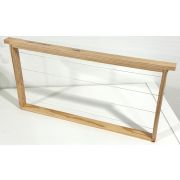 Cadre droit Langstroth PREMIUM droit filé GALVA horizontal 480/450*230*25mm