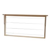 Cadre Langstroth HOFFMAN pin "Sud Ouest" filé inox horizontal 