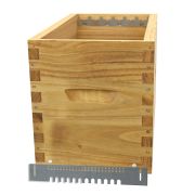 Corps  de ruchette Dadant 6 en Paulownia extralight GREENBEE-LIN, pour 6 cadres droits - Equipé CLIC&LOCK