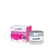 Crème riche anti-age BIO Pollen & acide hyaluronique Propolia, le pot de 50ml
