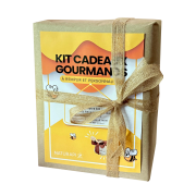 Kit 30 mini pots hexagonaux avec mini cuillères pour cadeaux d'invités