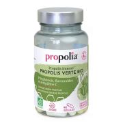 Propolis verte BIO de Baccharis, Propolia, la boite de 90 gélules