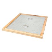 Couvre-cadres isolant double aération Dadant 10 