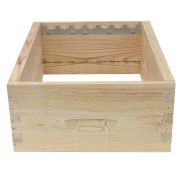 Hausse de ruche Dadant 8 en pin maritime NATURAPI, pour 7 cadres droits