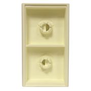 Nourrisseur Dadant 6 polystyrène haute densité GIALAPI double compartiment