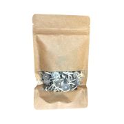 Mèches cirées avec embases pour bougies chauffe-plats, le sachet de 100