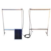 KIT 2 Harpes à frelons modèle TB en inox + 1 KIT panneau solaire 20W