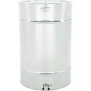 Maturateur SAF 400kg avec manchon soudé, pas de vis en 40mm avec rob inox et couvercle