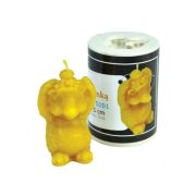 Moule silicone à bougie Hérisson avec coccinelle