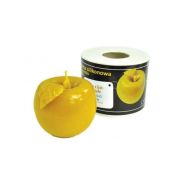 Moule silicone à bougie Pomme avec feuille