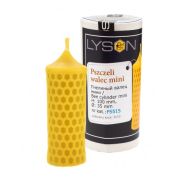 Moule silicone à bougie Cylindre d'abeille mini