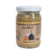 Moutarde au miel à l'ancienne, le pot de 180g