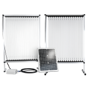 KIT 2 Harpes à frelons BEEPROTECT en alu + 1 KIT panneau solaire 20W