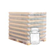 Palette de pot verre 125ml JUPE HAUTE/DEEP TO58, la palette de 4995 pots