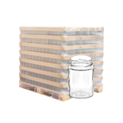 Palette de pot verre 125ml JUPE HAUTE/DEEP TO58, la palette de 4403 pots