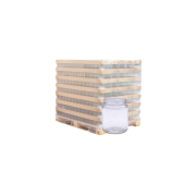 Palette de pot verre 390ml ITALVEOLE/MIELE TO70, la palette de 2030 pots