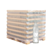 Palette de bouteille verre 250ml Marasca carrée BVP31,5, la palette de 2100