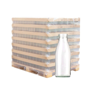 Palette de bouteille verre 100cl Fraicheur T048, la palette de 1352 bouteilles