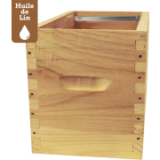 Corps Dadant 6 GREENBEE-LIN en Paulownia extralight, pour cadres Hoffmann