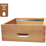 Hausse Dadant 10 GREENBEE-LIN en Paulownia extralight, pour cadres Hoffmann