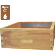 Haussette Dadant 6 GREENBEE-LIN en Paulownia extralight, pour 5 cadres droits