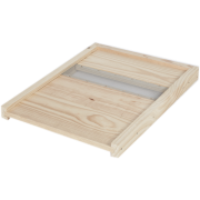 Plancher Dadant 10 GREENBEE en Paulownia extralight, aération arrière galva