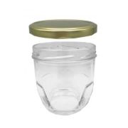 PACK de 12 Pots en verre 375ml SAMAP TO89 + capsules "Or"