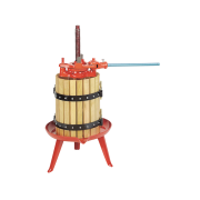 Pressoir à opercules en acier et bois 10L