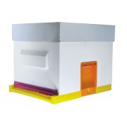 Ruche polystyrène Dadant 10 modèle "JOLLY" Quarti