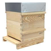 Ruche Warré complète avec 2 corps et barrettes