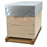 Ruchette Dadant 6 en pin maritime NATURAPI avec plancher plastique 15F10