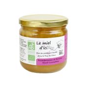 Miel de ronce et framboisier BIO, du Haut Livradois, le pot de 500gr