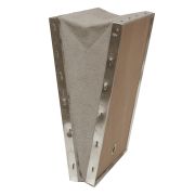 Soufflet bois et cuir pour enfumoir