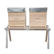 support de ruche en alu pour 2 ruches dadant ou langstroth