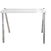 Pieds en alu réglables jusqu'à 80cm pour support de ruche