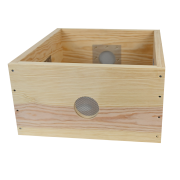 Hausse Dadant 10 VENTILARUCHE, avec couvre-cadres intégré