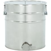 Maturateur inox Lyson Classic 50 litres ou 70kg de miel, vanne acier inox et poignées