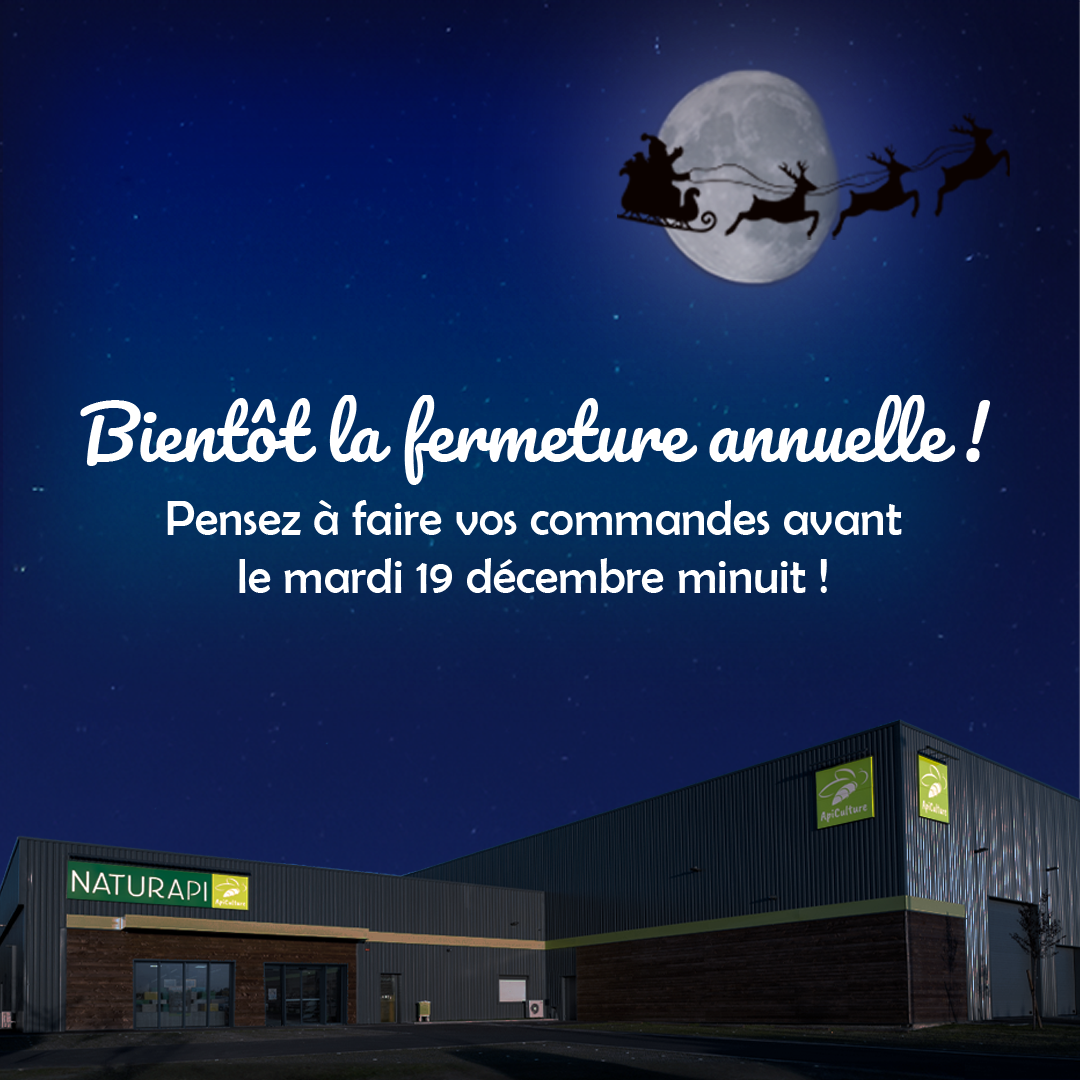 annonce fermeture annuelle