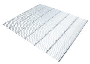 grille à reine métallique 